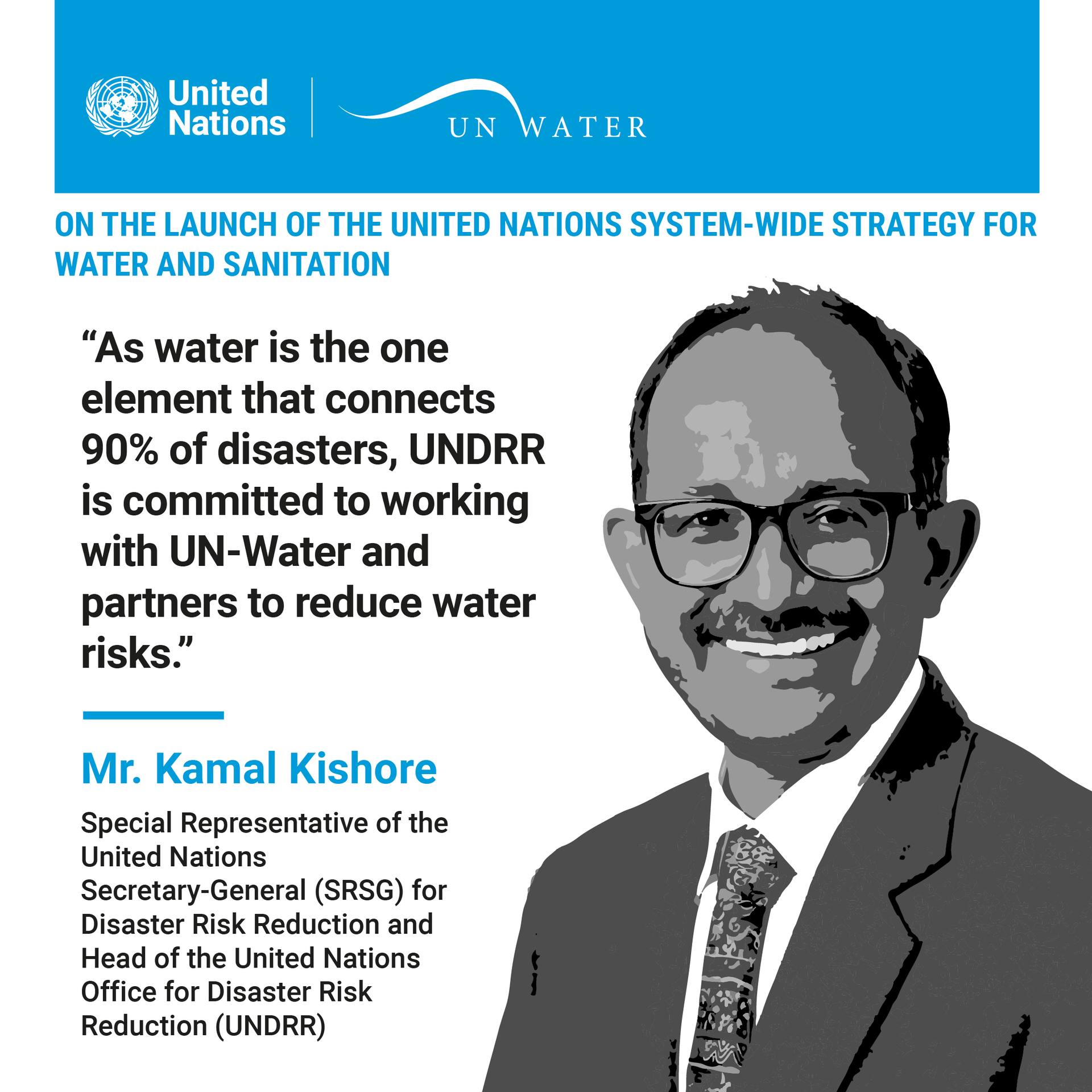 UN-Water - Mr. Kamal Kishore, Special Representative of the United ...