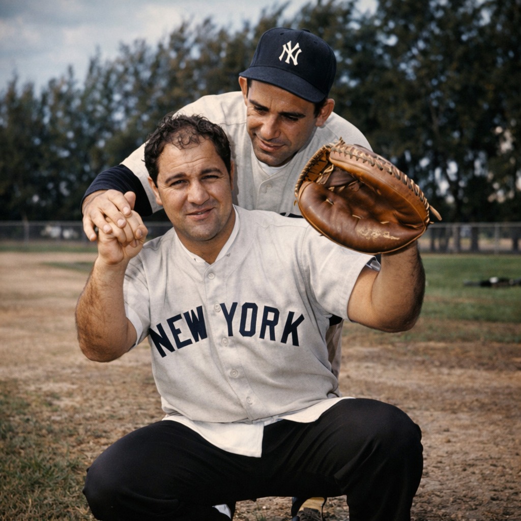 timeless-yogi-berra-and-rocky-marciano-yankees-spring-training