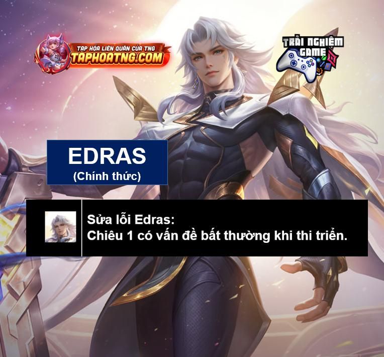 Sửa bug Edras ( update 5.2 )... - Trải Nghiệm Game Tờ Nờ Gờ | Facebook