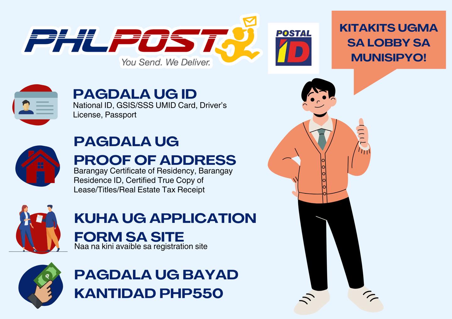 Municipality - 📮 KUHA NA SA IMONG POSTAL ID, MAHAPLAGANON! UGMA NA!📮 ...