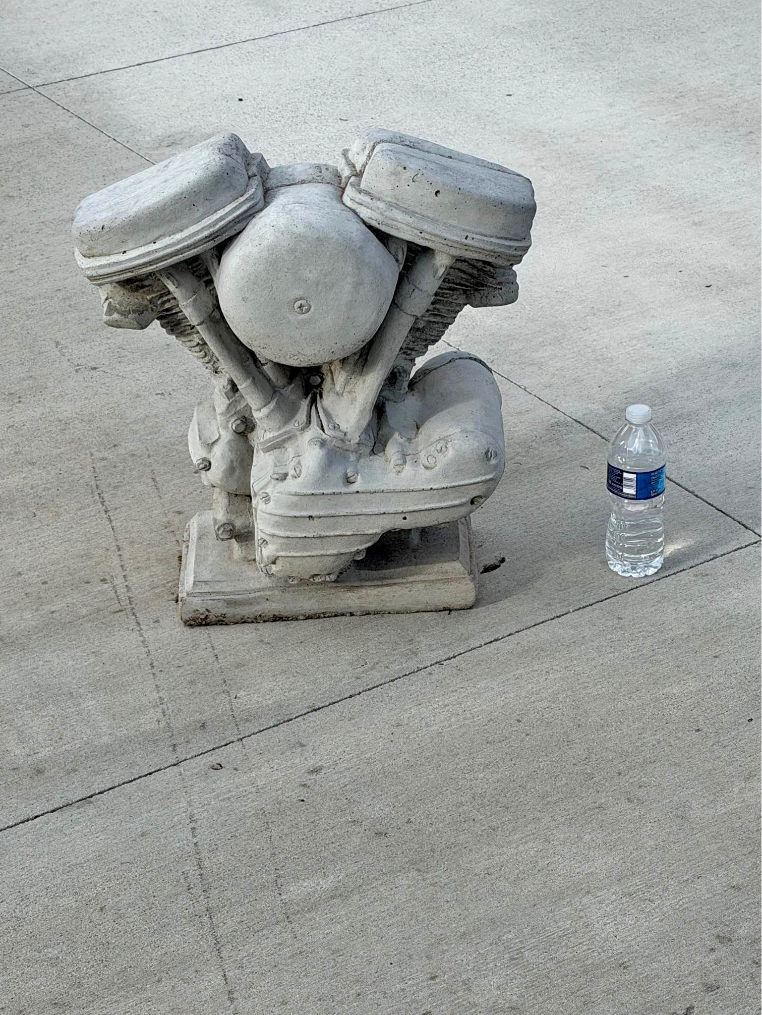 Concrete Harley Davidson Engine - Statues & Lawn Ornaments - Vernon ...
