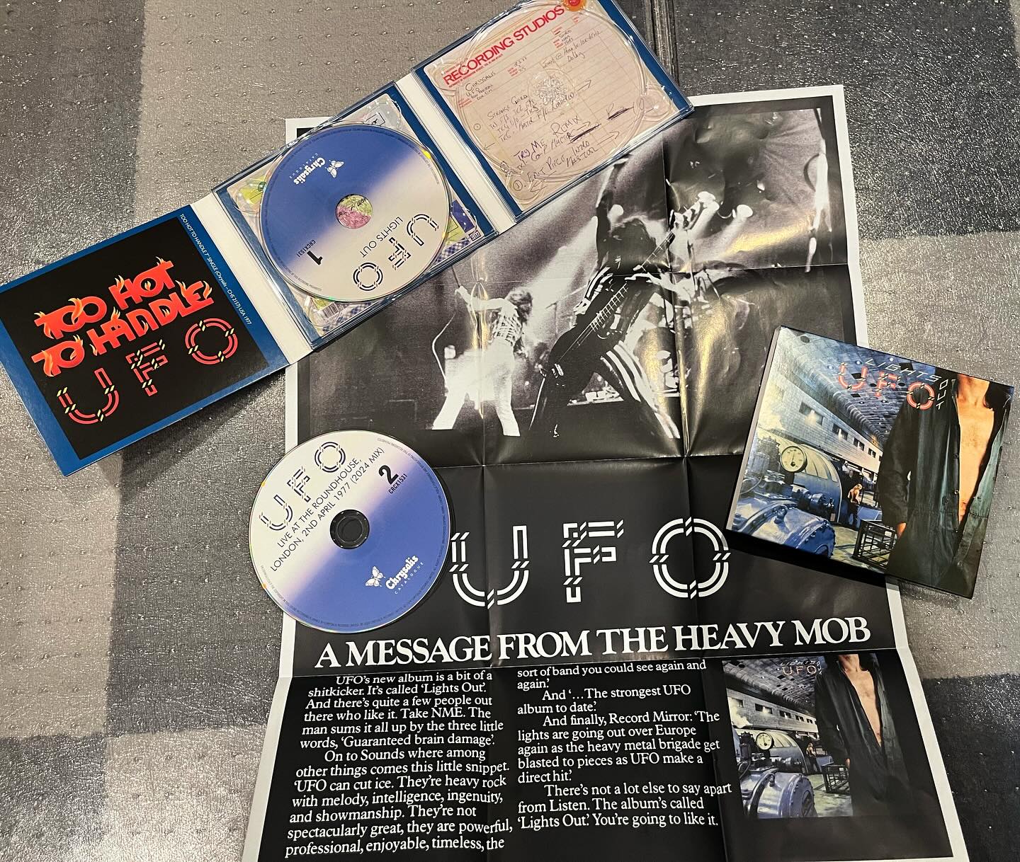 Out Now! The newly compiled 33 track 2CD Best of UFO 
