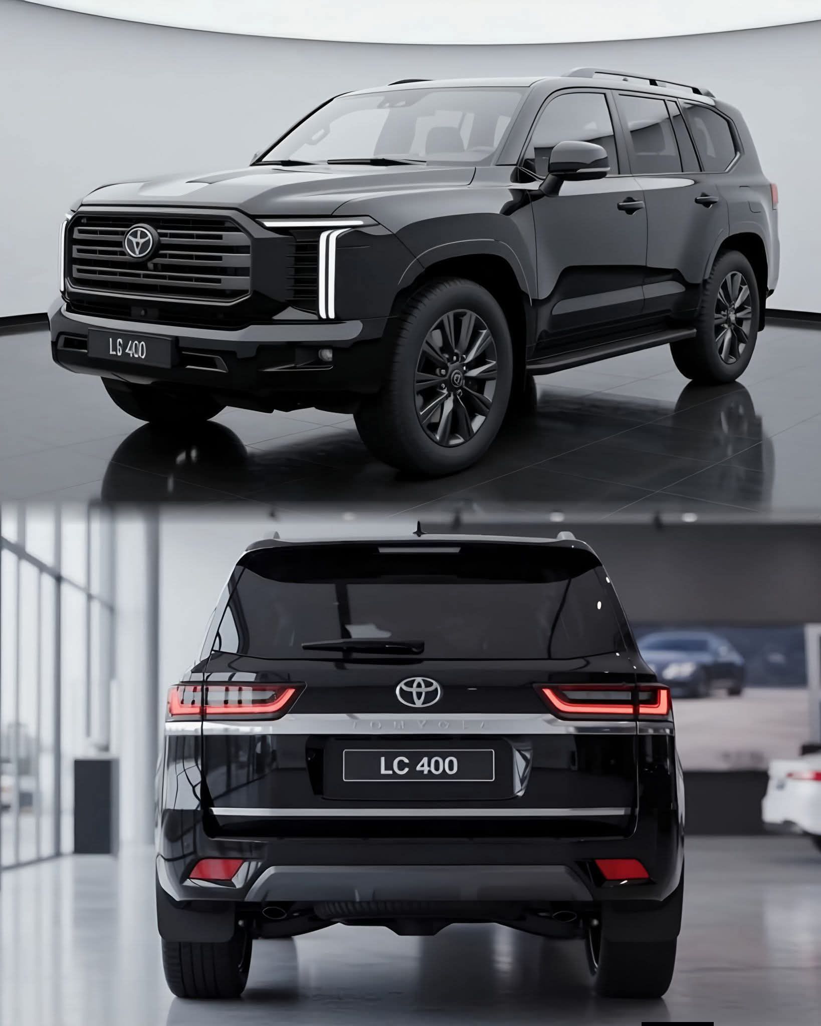 Torquing Wheels | Toyota LC 400 SUV rendered | Facebook