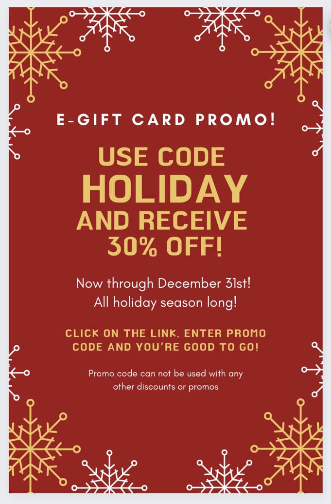 🎄🎁New eGift card promo dropping... - Keep Breathing Spa LLC | Facebook