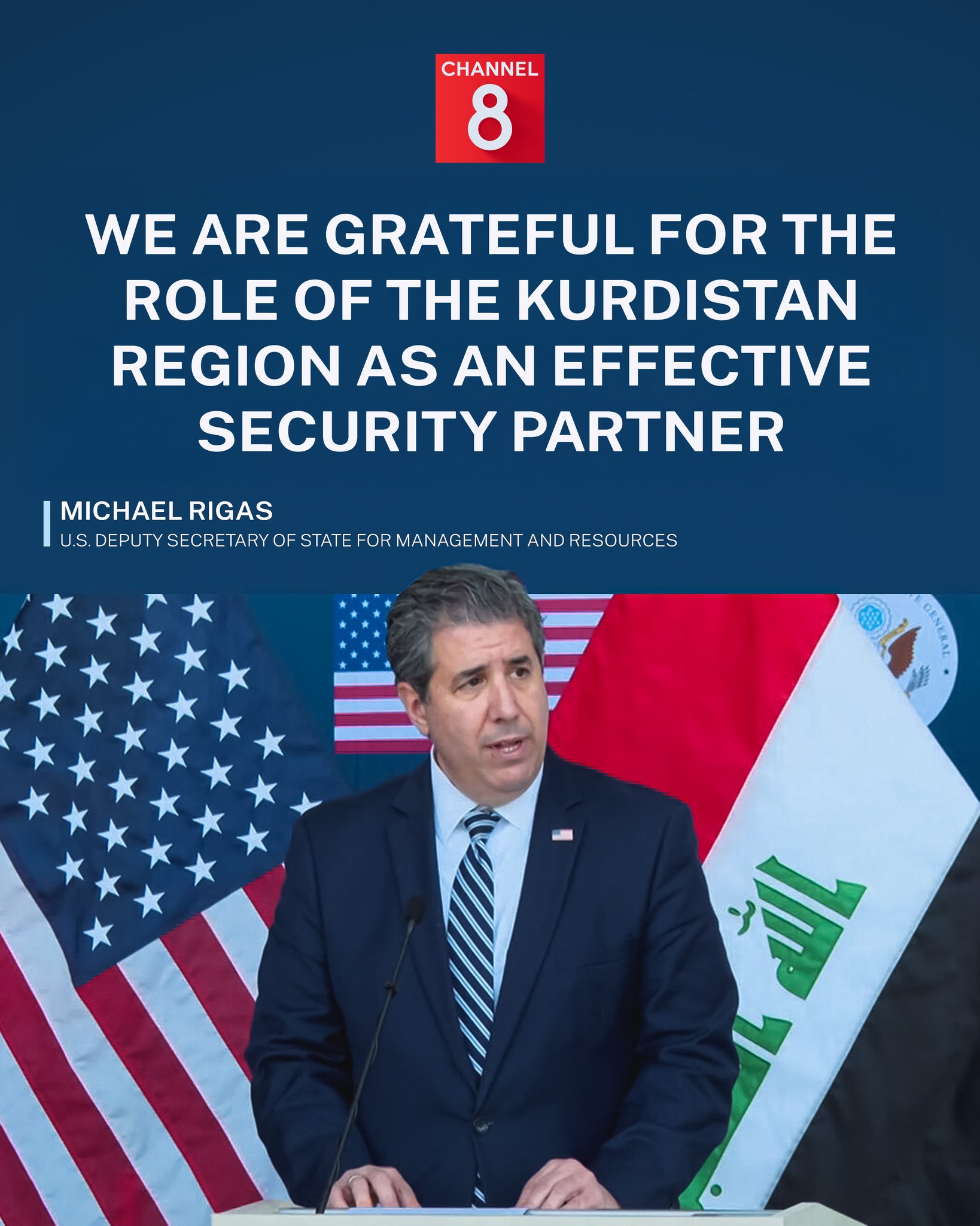 Channel - Michael Rigas, U.S. Deputy Secretary of State for Management ...