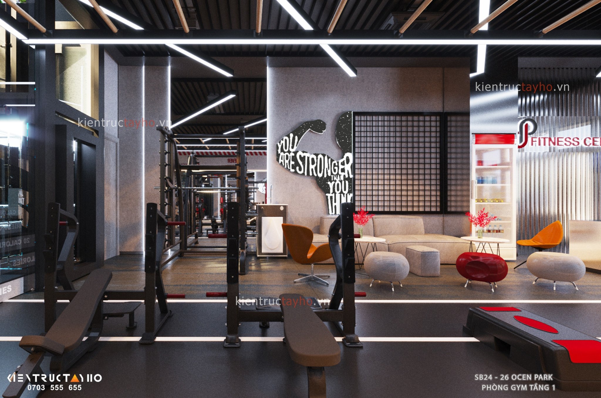GYMdesign.vn - Thiết kế phòng GYM chuyên nghiệp