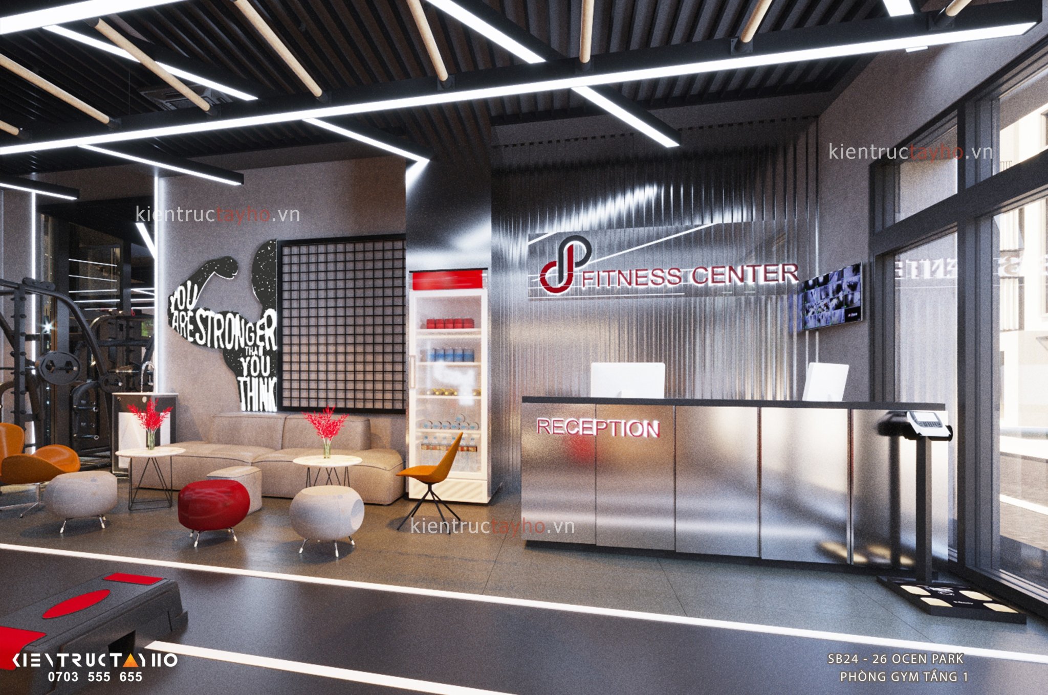 GYMdesign.vn - Thiết kế phòng GYM chuyên nghiệp