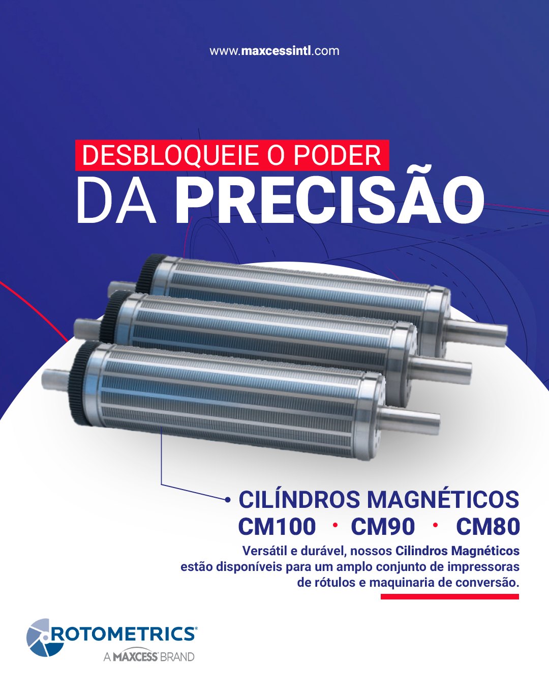 Maxcess - Os Cilindros Magnéticos RotoMetrics são projetados com ...