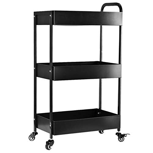 Scaffale Pieghevole Con 4 Ripiani E Ruote - Modulare, 150kg Di Portata, 120x72cm, Per Cucina, Bagno, Garage, Facile Da Montare