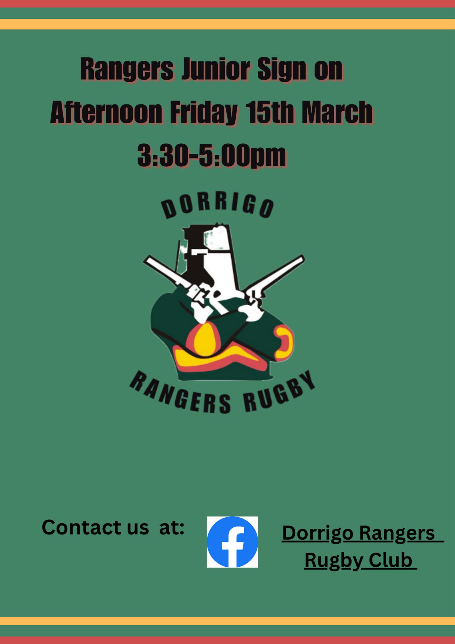 🏉🏉🏉JUNIOR REGOS ARE OPEN!!🏉🏉🏉... - Dorrigo Rangers Rugby Club | Facebook