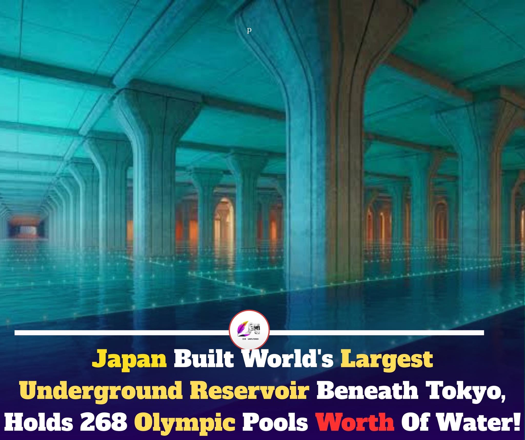 Underneath Tokyo sits the largest man-made reservoir system in the