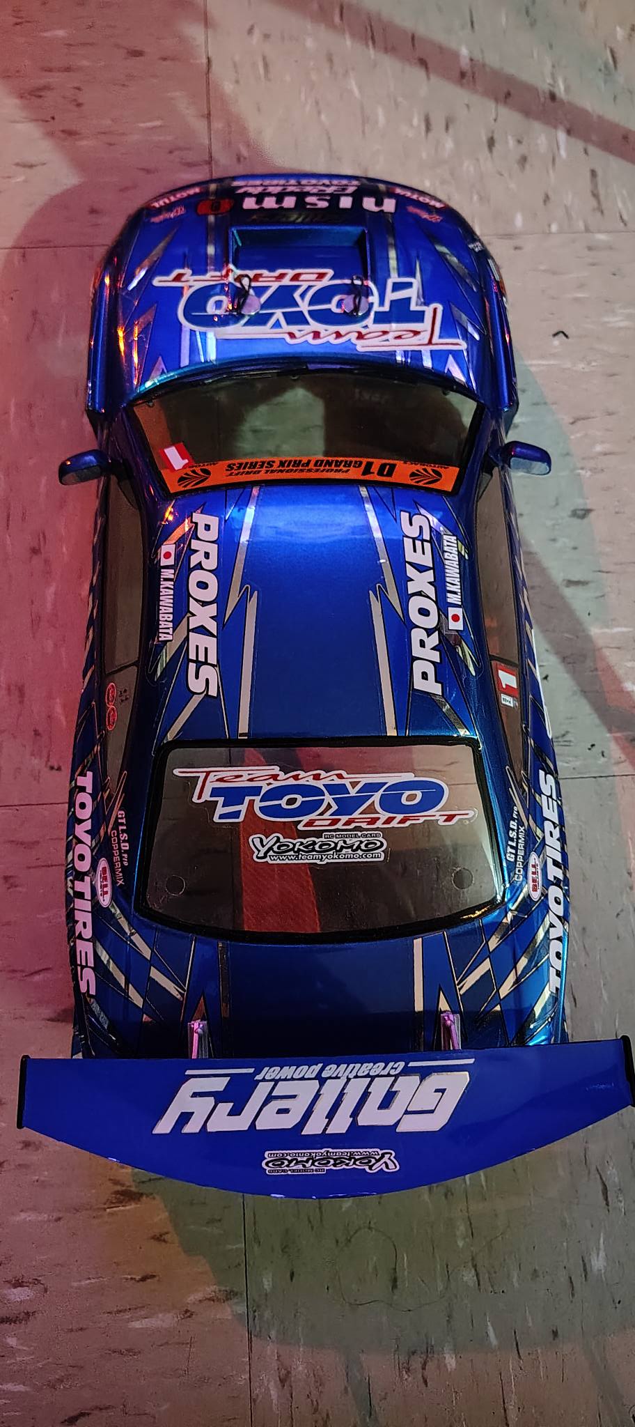 Sharing rdx yokomo gp sport s15 body pics
