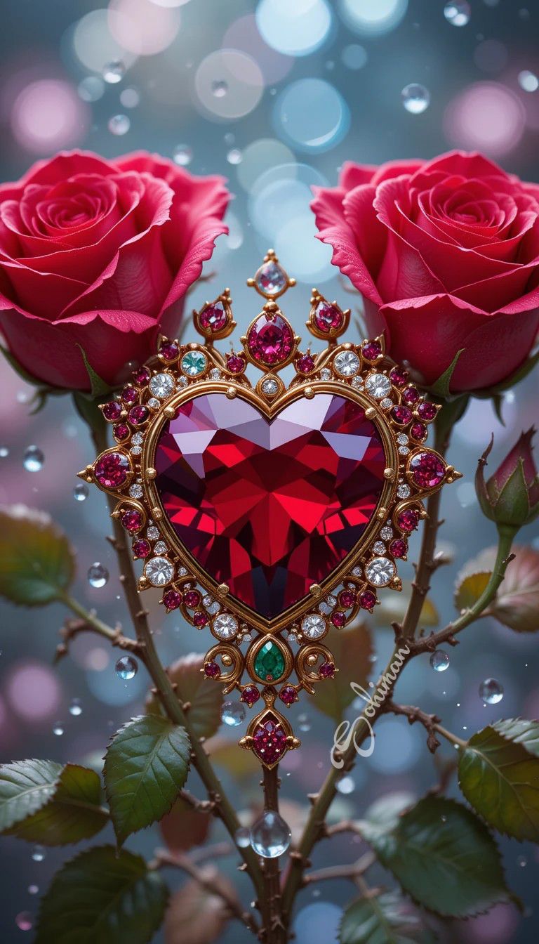 Love is like a rose—beautiful even with its thorns 🌹💫”