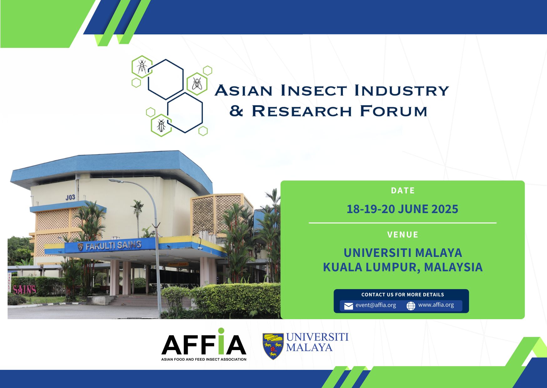 AFFIA - 📢 Asian Insect Industry & Research Forum 2025! 🦗🌍... | Facebook