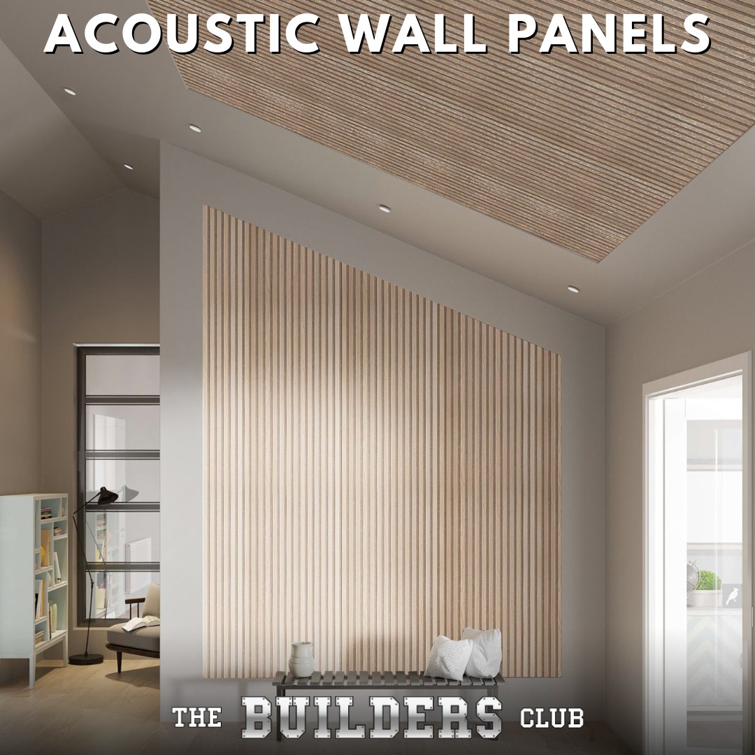The Builders - 🌟 Upgrade Your Space with Acoustic Wall Panels! 🌟 Add ...
