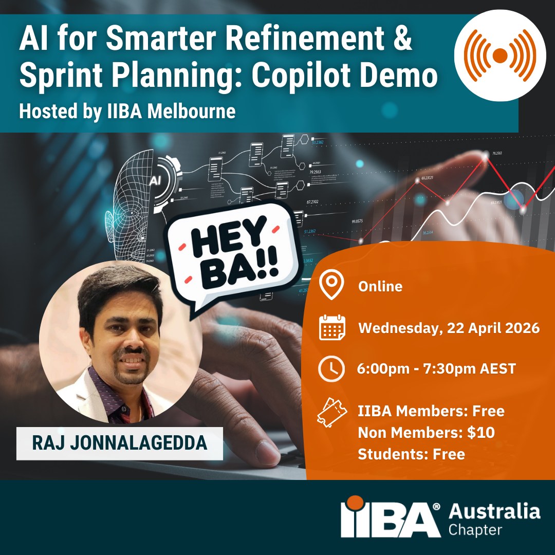IIBA - AI is rapidly reshaping the way we work. The opportunity is not ...