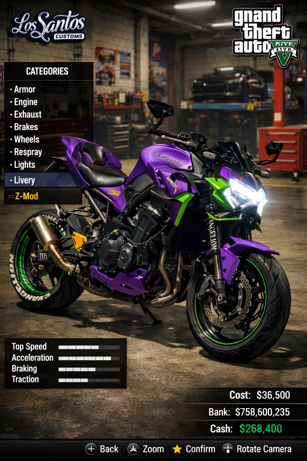 It would be so awesome to have my own z900 model on GTA5