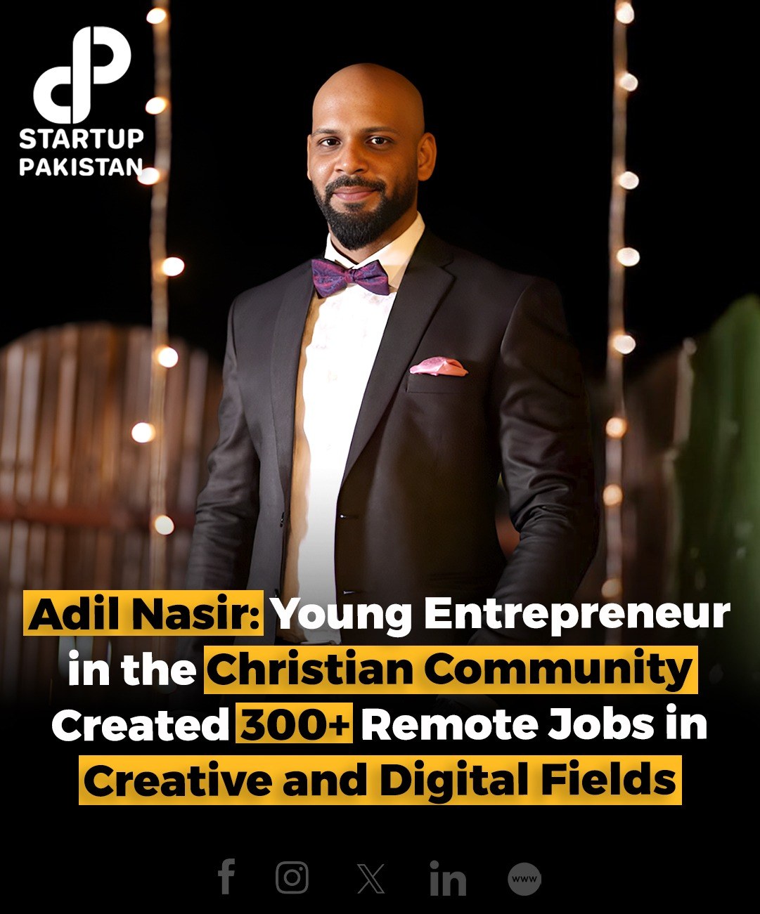Adil Nasir is a prominent entrepreneur... - Startup Pakistan