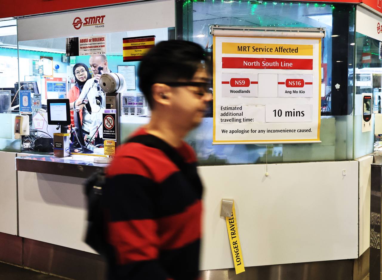 The Straits - UPDATE: SMRT said train services on both lines have ...