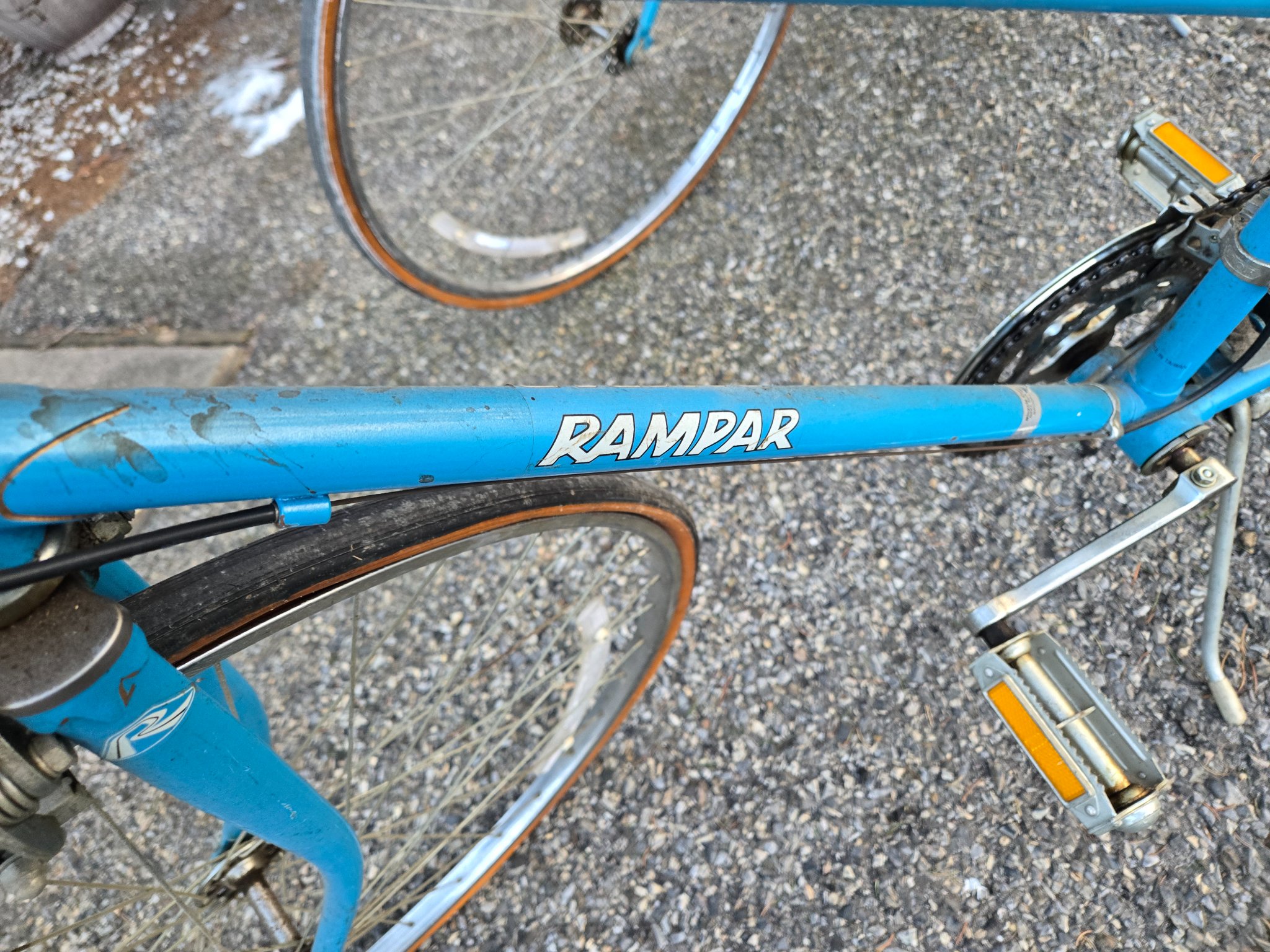 2 Vintage Raleigh Rampar 10 Speed Bicycles, Male and Female - Bicycles ...