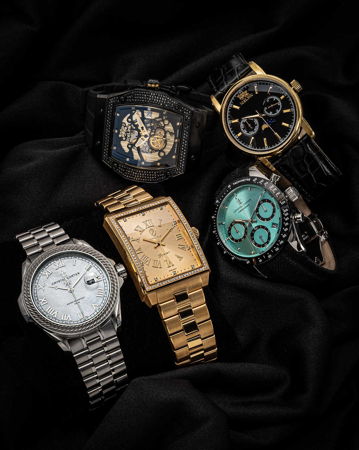 AVALANCHE - . 【DIAMOND WATCH】 AVALANCHE WATCH、CRYSTAL CARTER