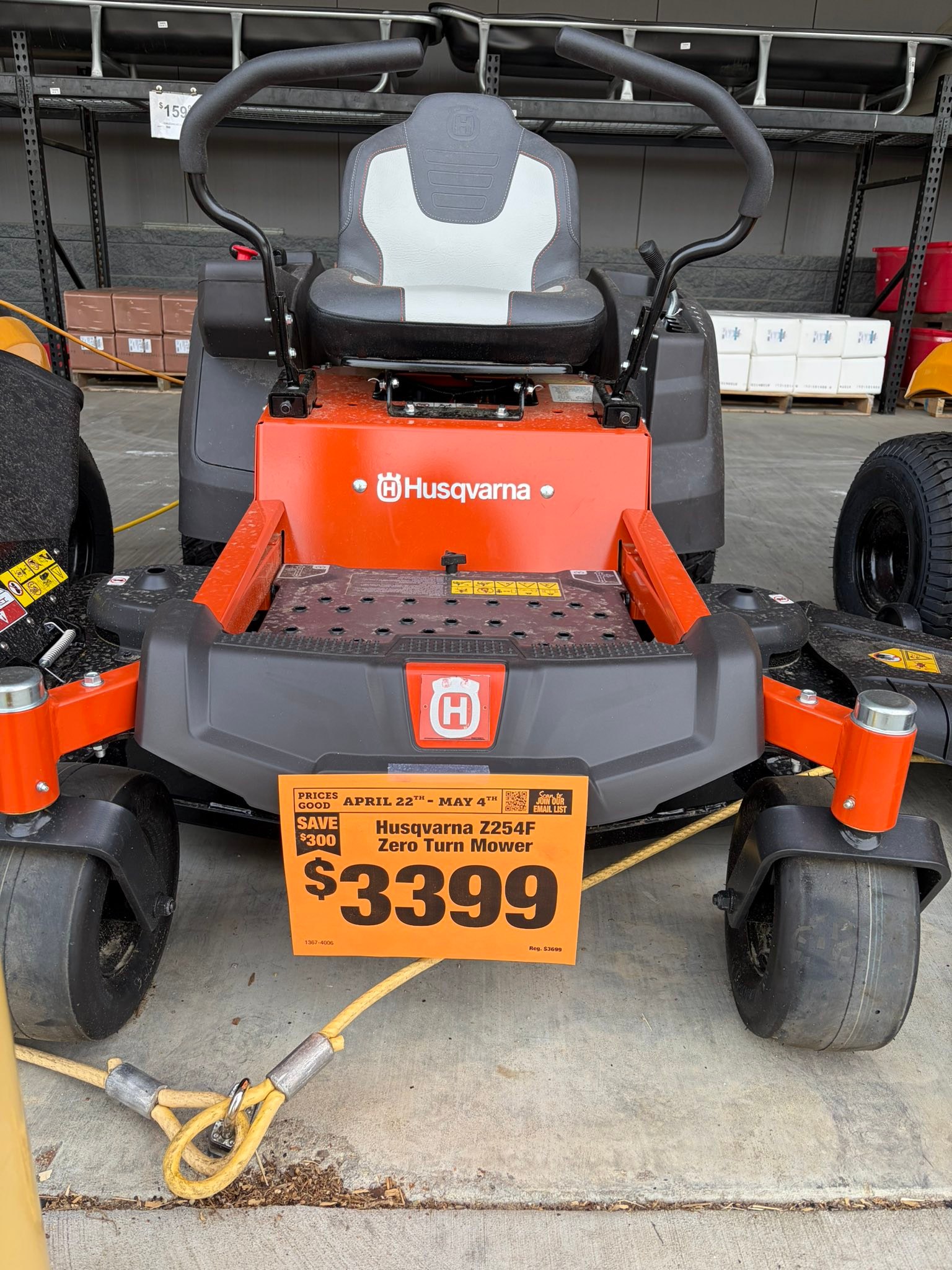 These are just a FEW of the great sales going on our mowers right