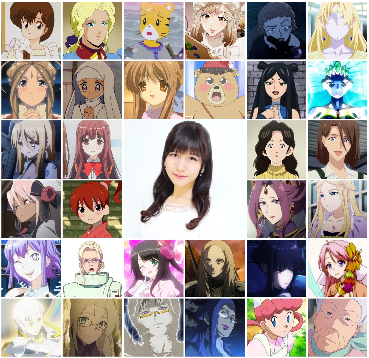 井上 喜久子 キャラ