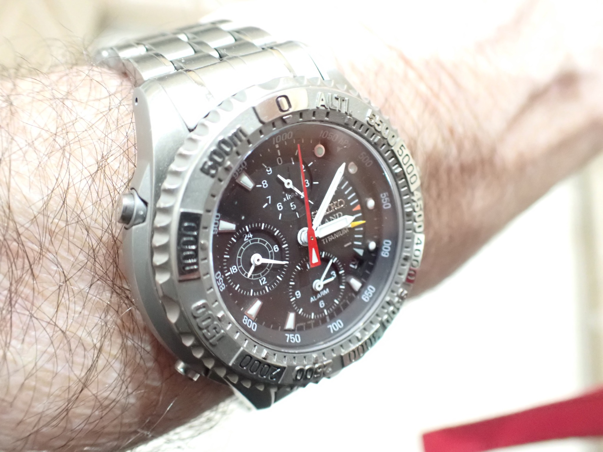 Just purchased this Seiko Prospex Landmaster Summiter 7K32-0A10 