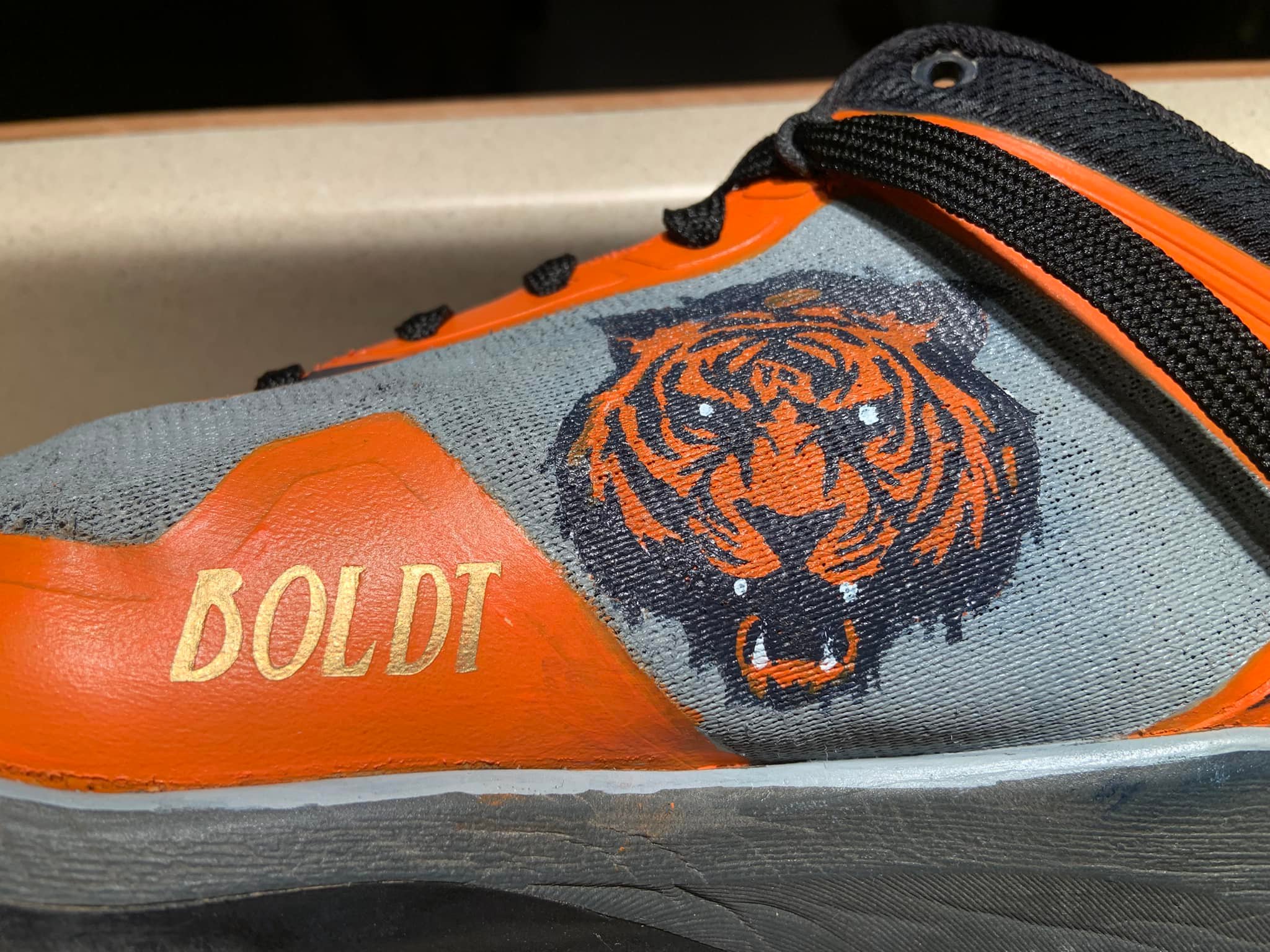 Custom redesign level 2; vintage @adidas super light cleats