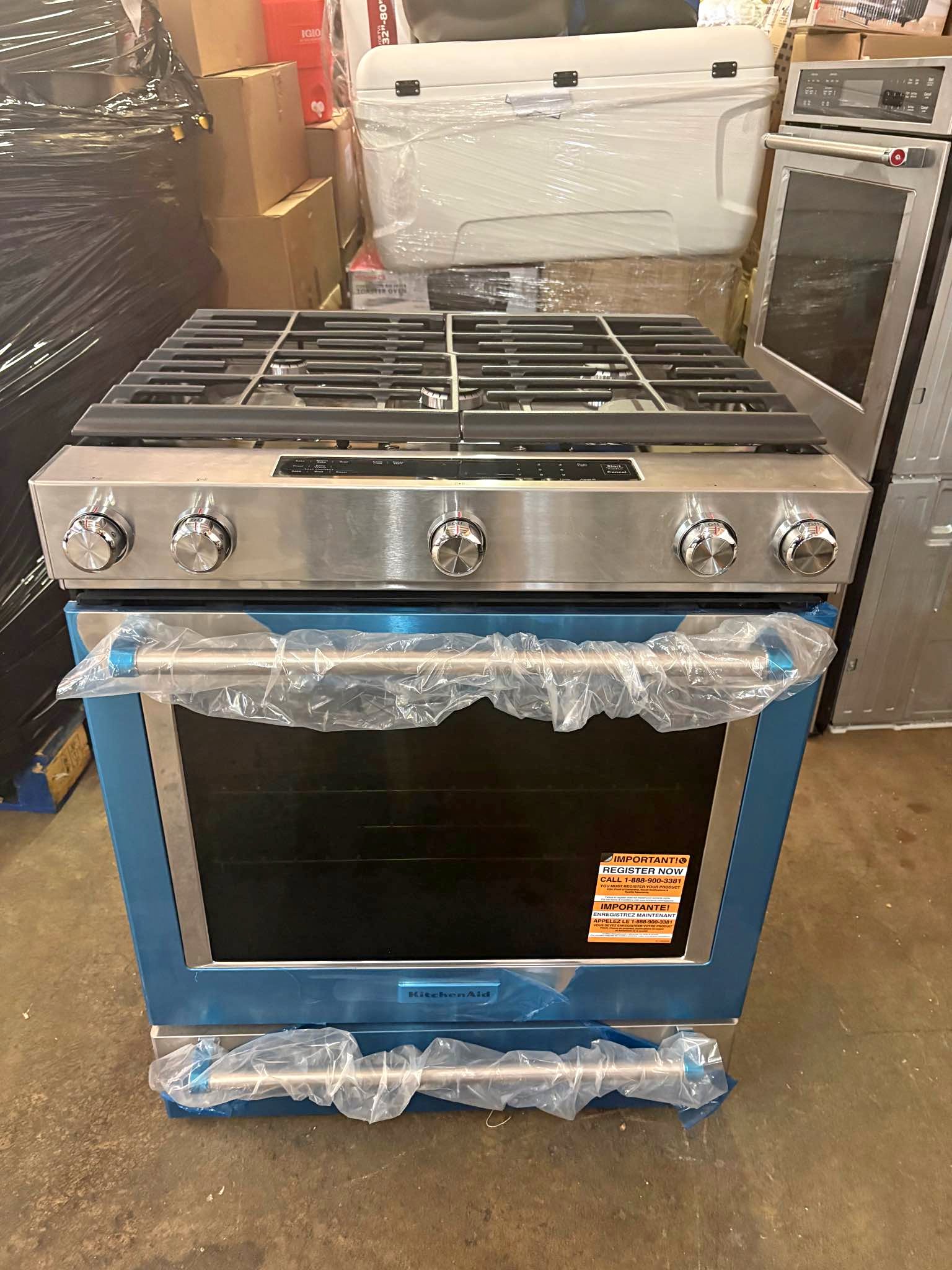 Kitchenaid 30 inch 5 Burner Gas Stove - Ranges & Ovens - Saint Peters ...