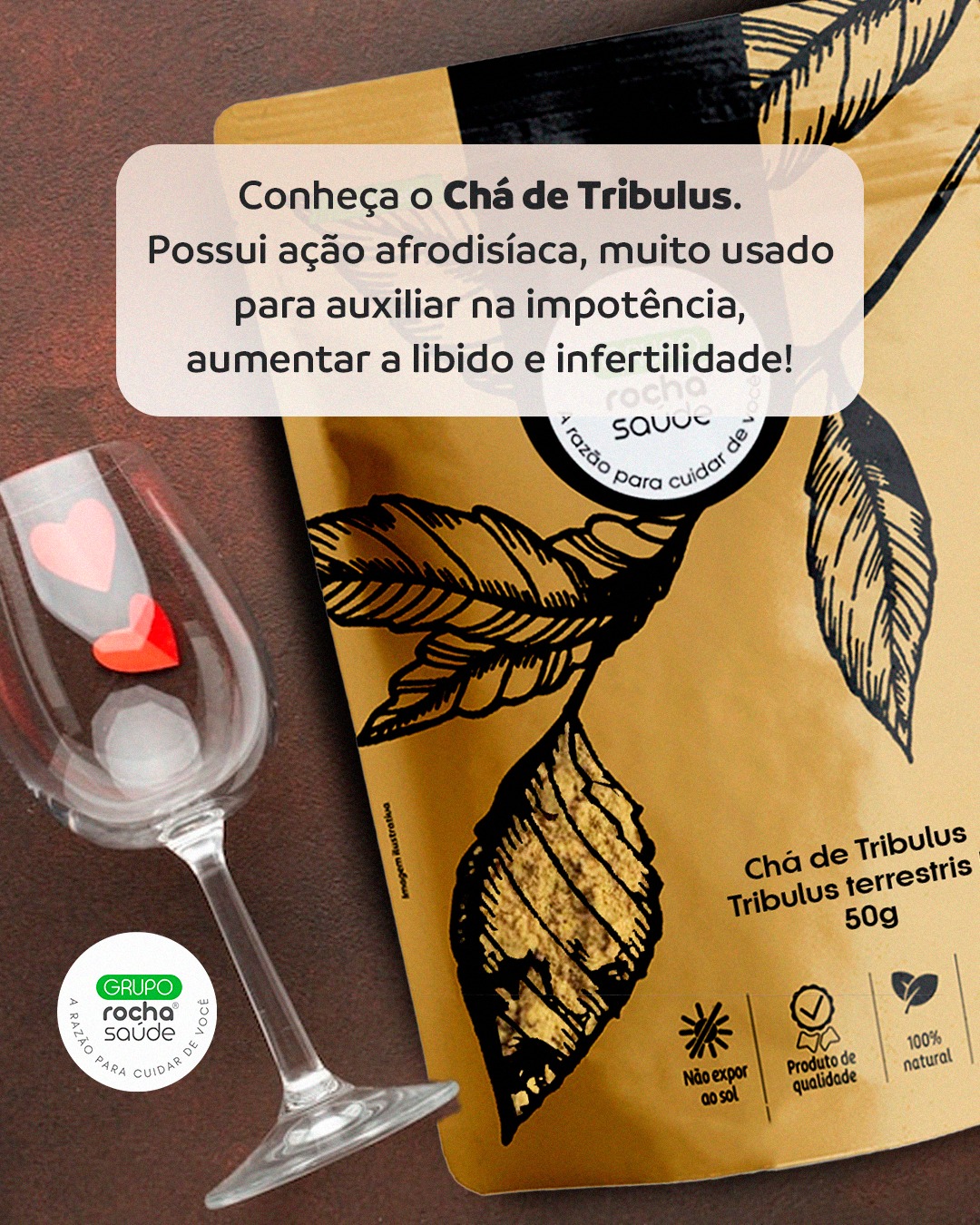 Grupo Rocha Saúde - Você já conhecia o Chá de Tribulus terrestris? Esse ...
