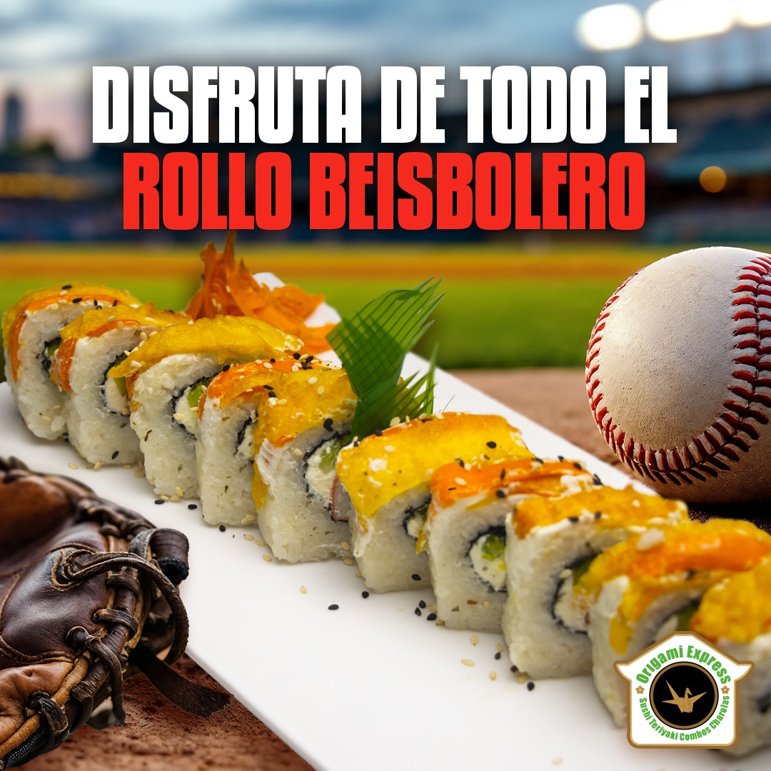 Origami - Disfruta todo el rollo beisbolero de #LaSerieDelCaribe ⚾️🍣 ...