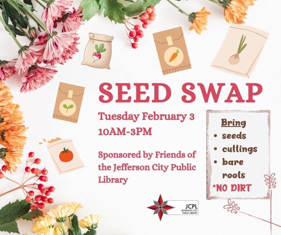 Jefferson - UPDATE: Once again the Friends of the Library Seed Swap has ...