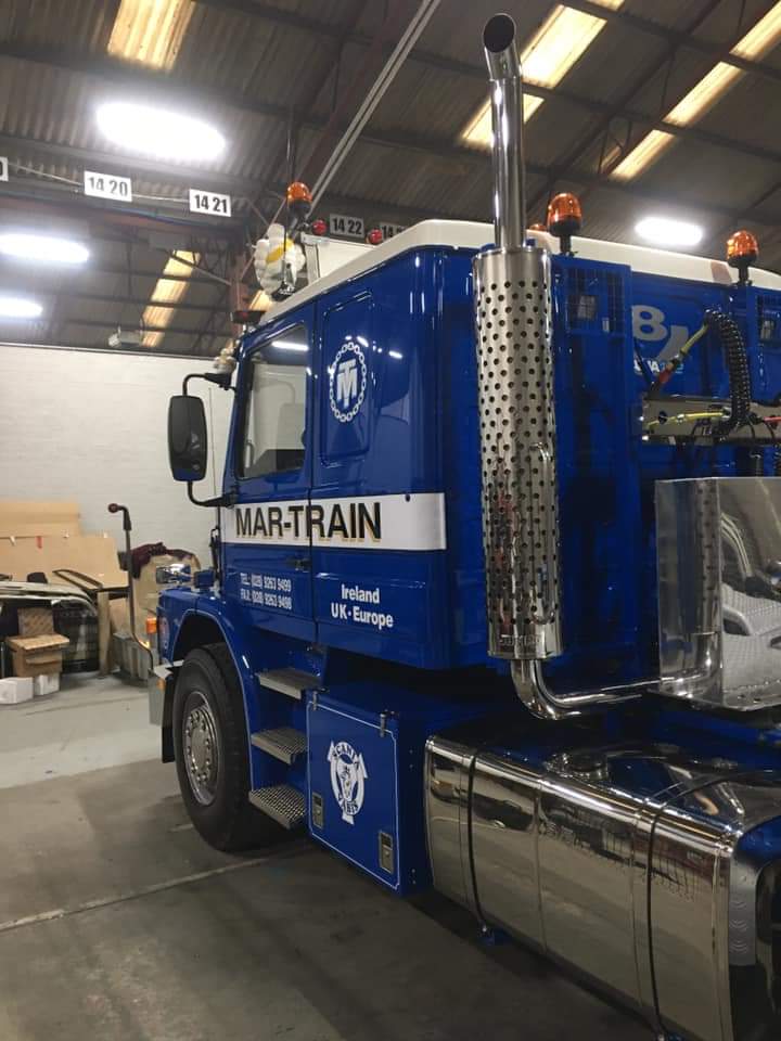 Trucks Ireland - Mar-Train #Scania #143E 420 #V8 #Tcab...