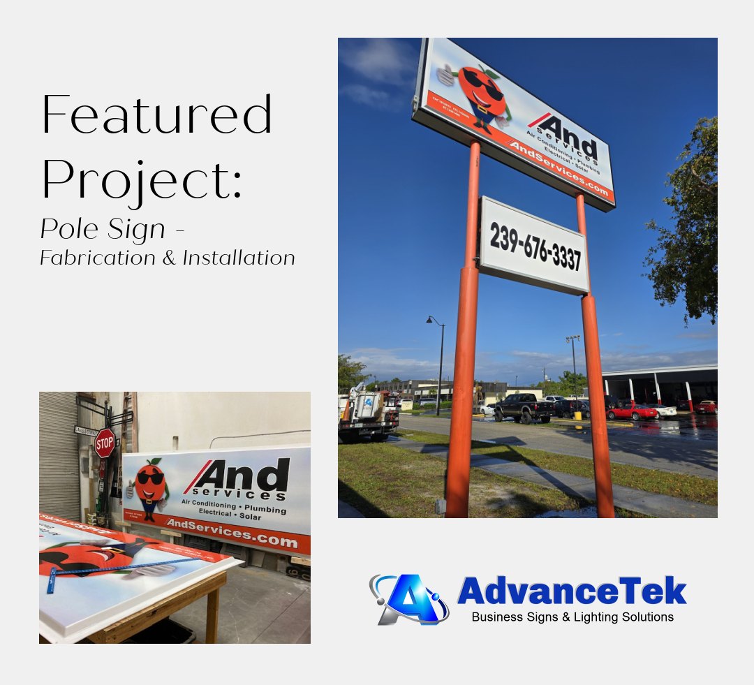 AdvanceTek Signs & Services - Another standout project by our team at ...