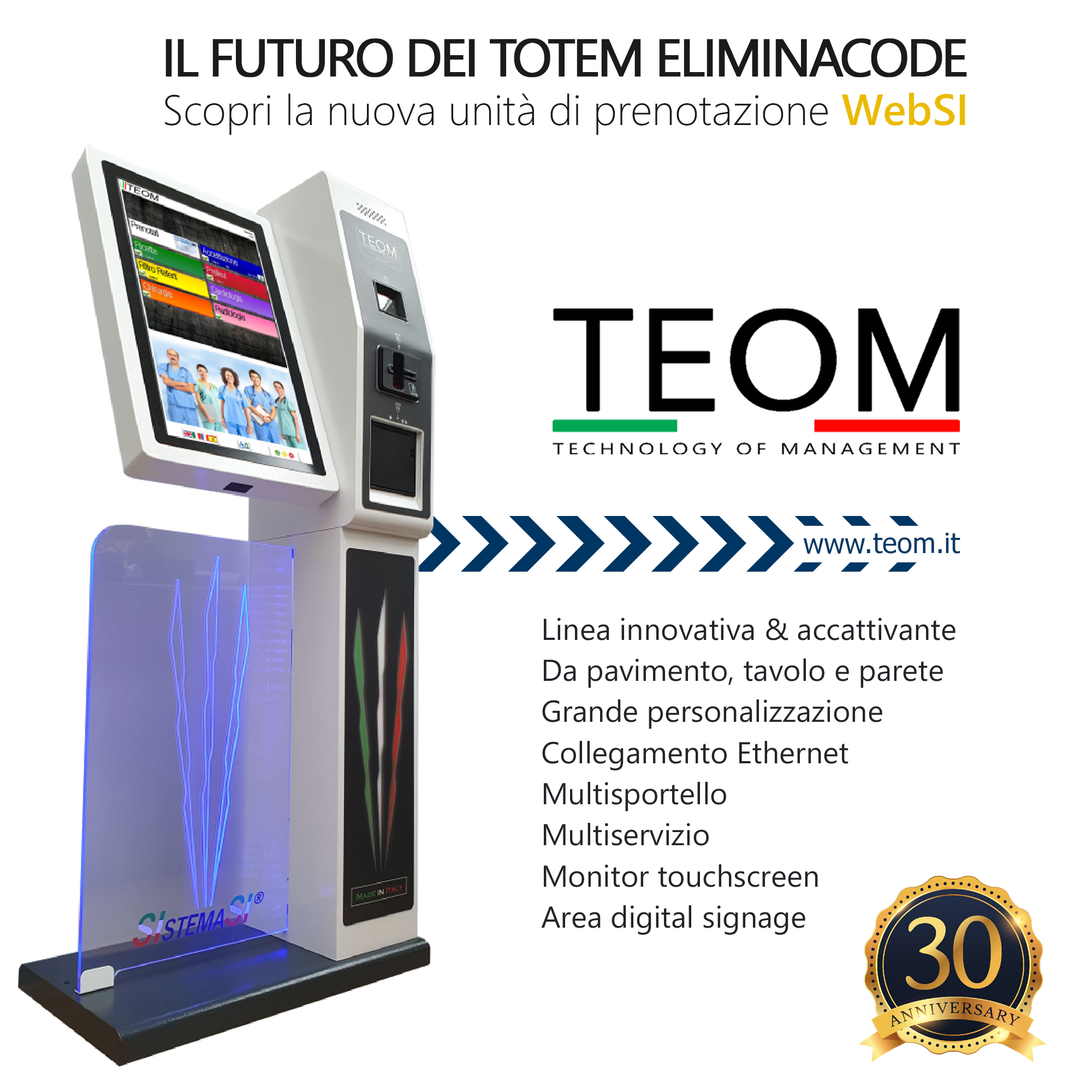 IL FUTURO DEI TOTEM... - TEOM - sistemi gestione attese | Facebook