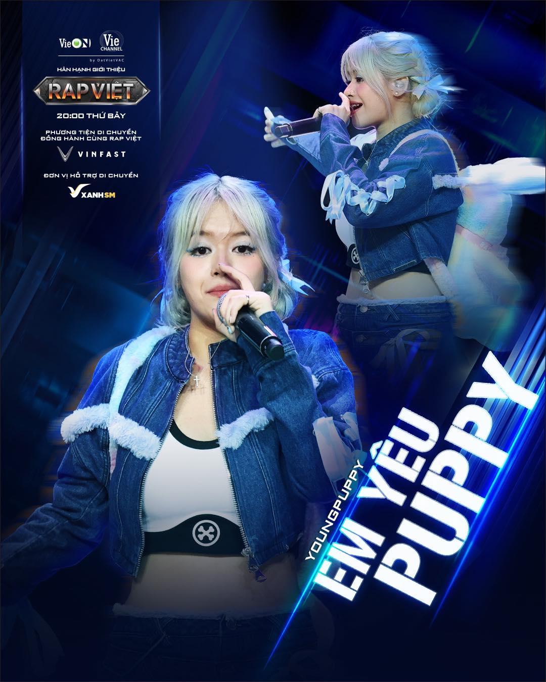 Rap Việt 2024 Cún yêu YoungPuppy... - Rap Việt Vie Channel | Facebook