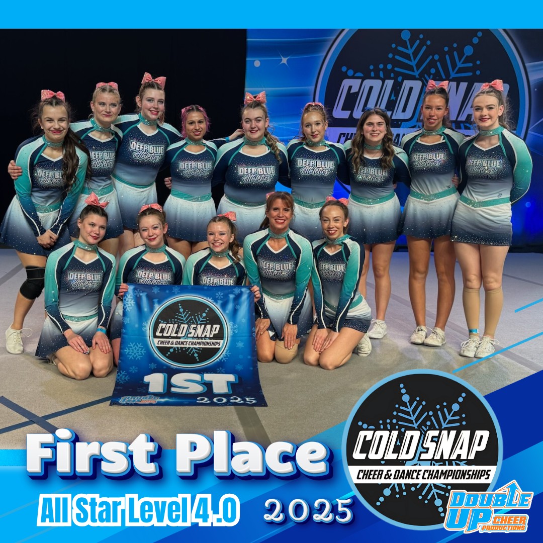 🎉 Congratulations, Deep Blue... - Double Up Cheer Productions