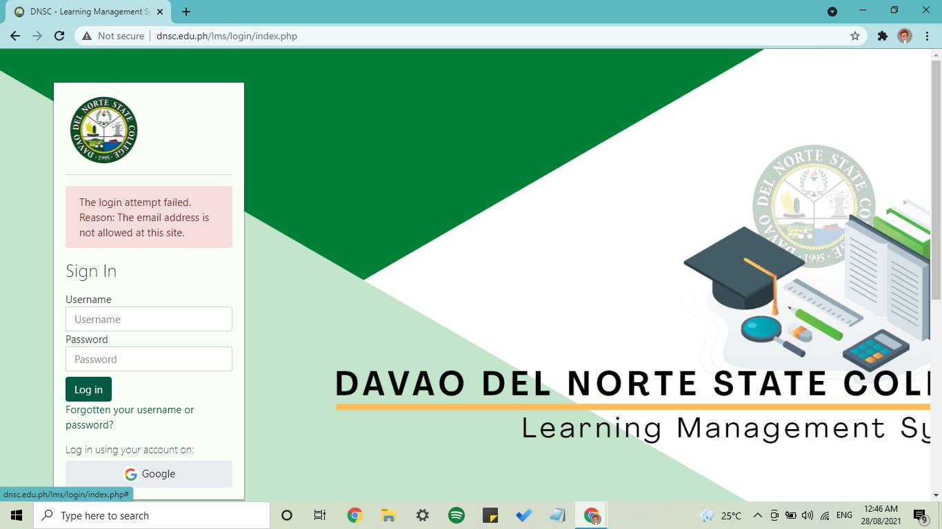 TO ACCESS LMS in... - DNSC Technology Support Services Unit | Facebook