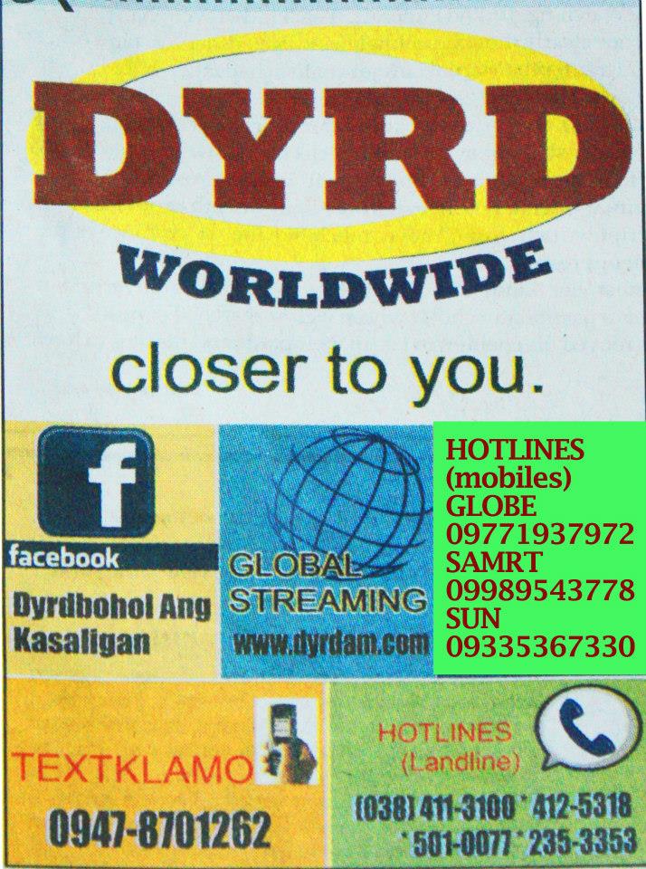 DYRD Bohol ang Kasaligan | Tagbilaran City