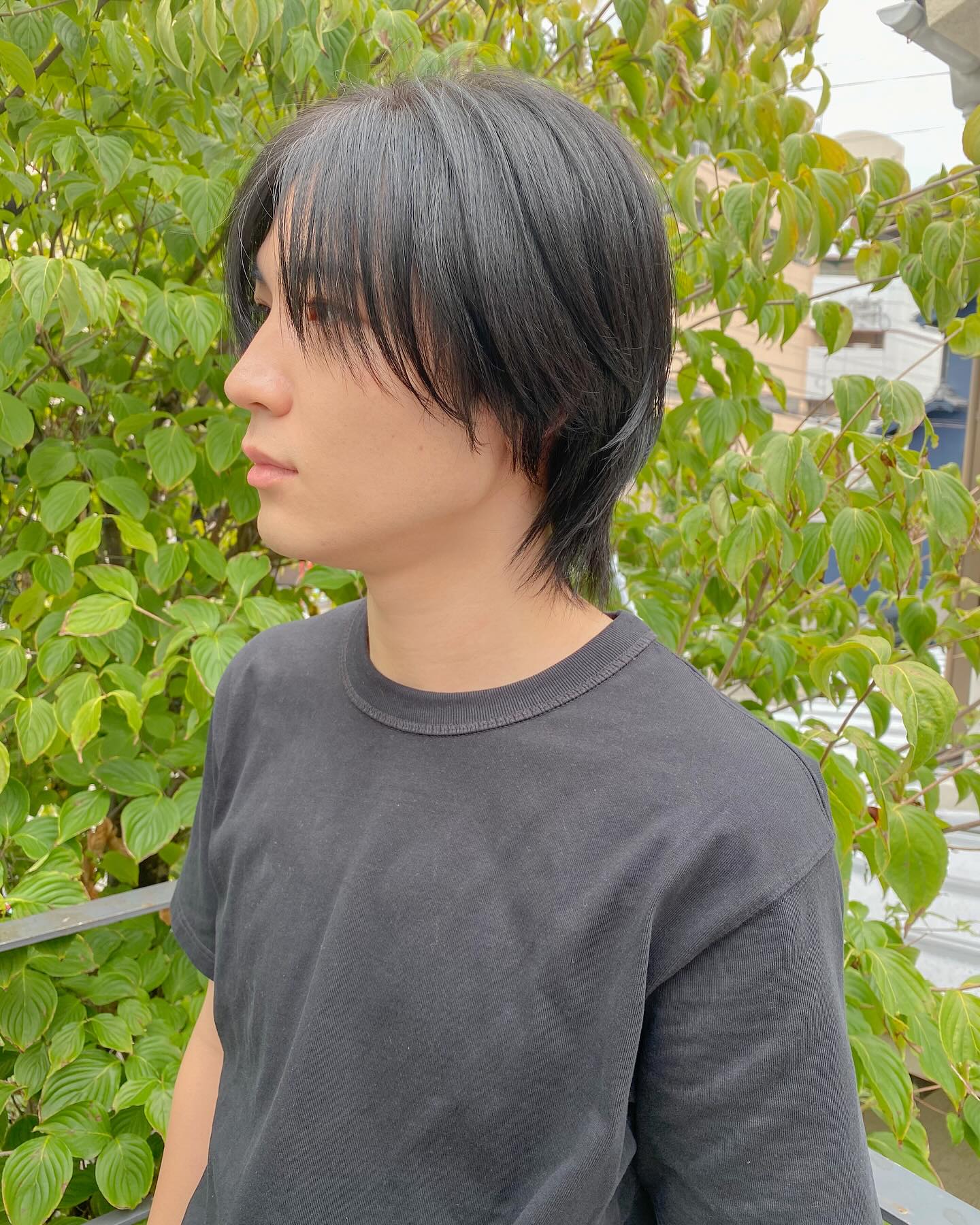 レイヤー カット 男性