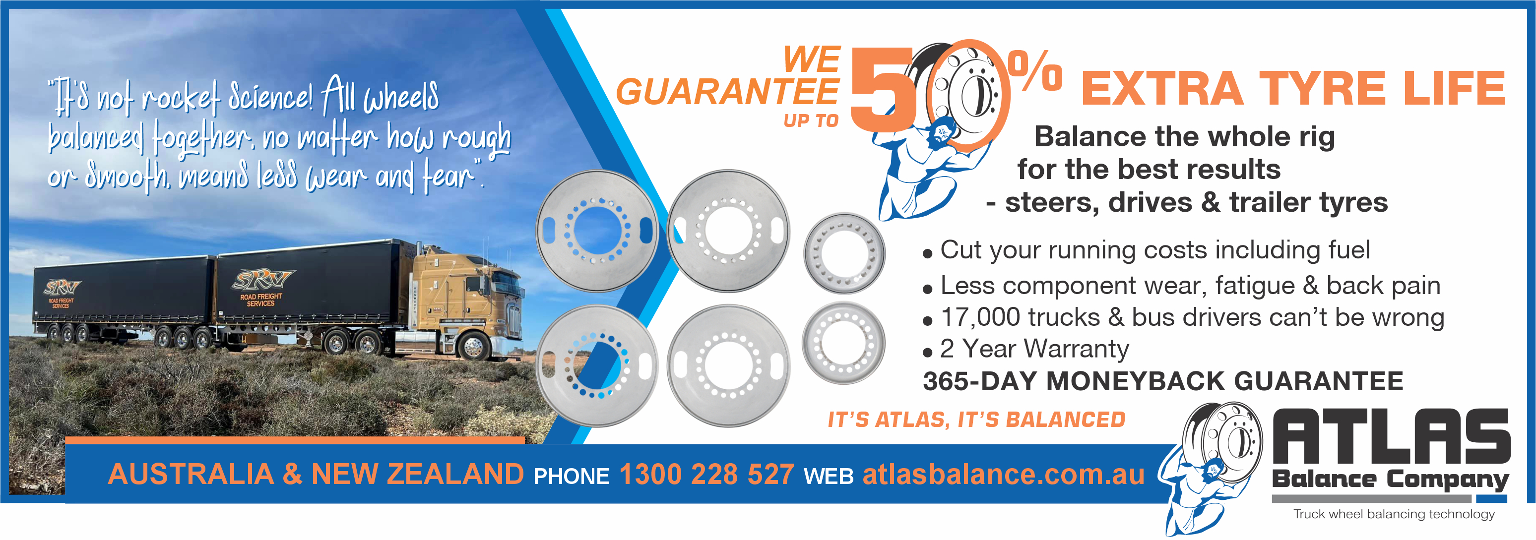 Fully Balanced Trucks' New Zealand - Atlas Balance Rings Distributor ...