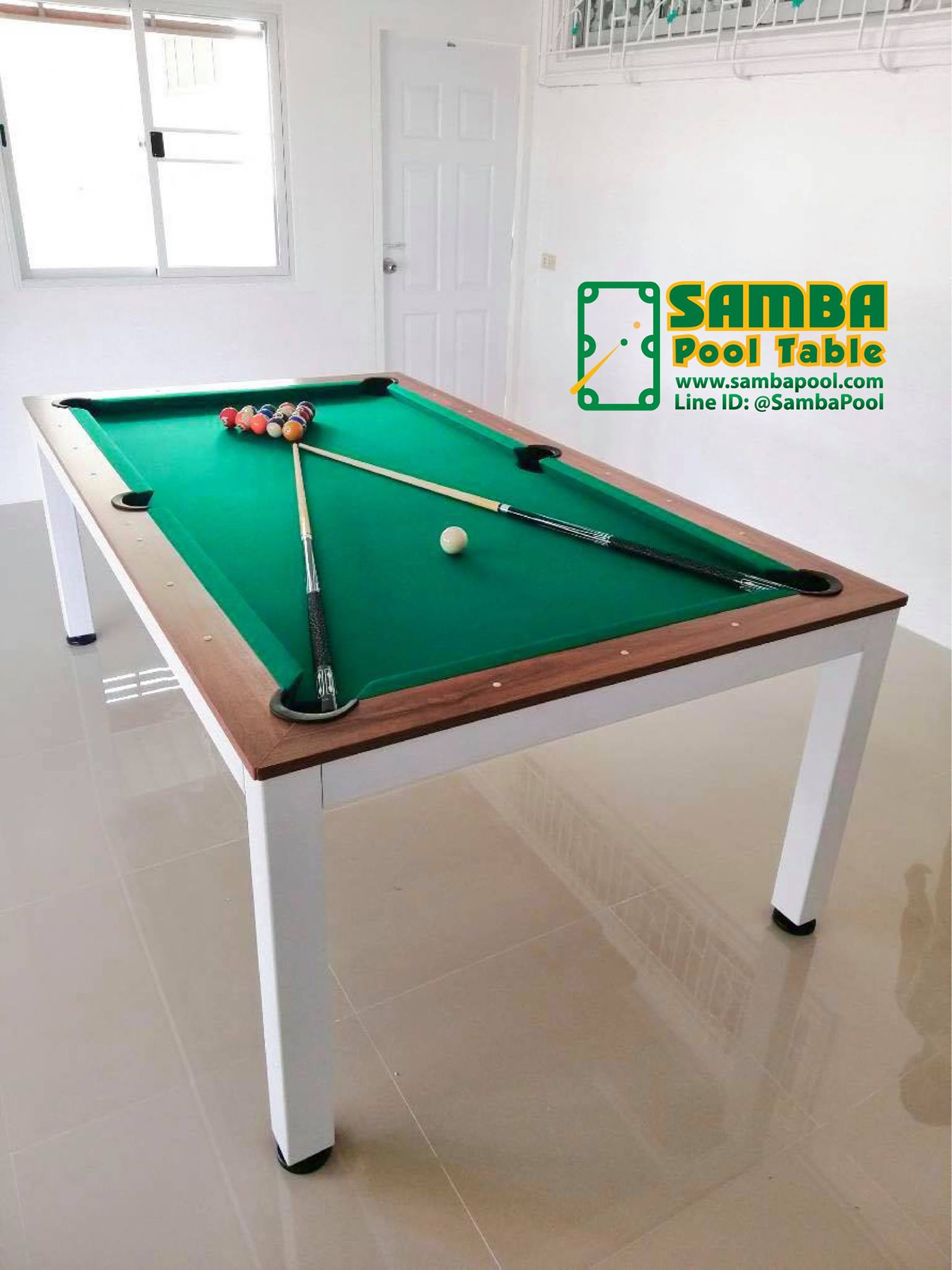 โต๊ะพูล หยอดเหรียญ Samba Pool Table 