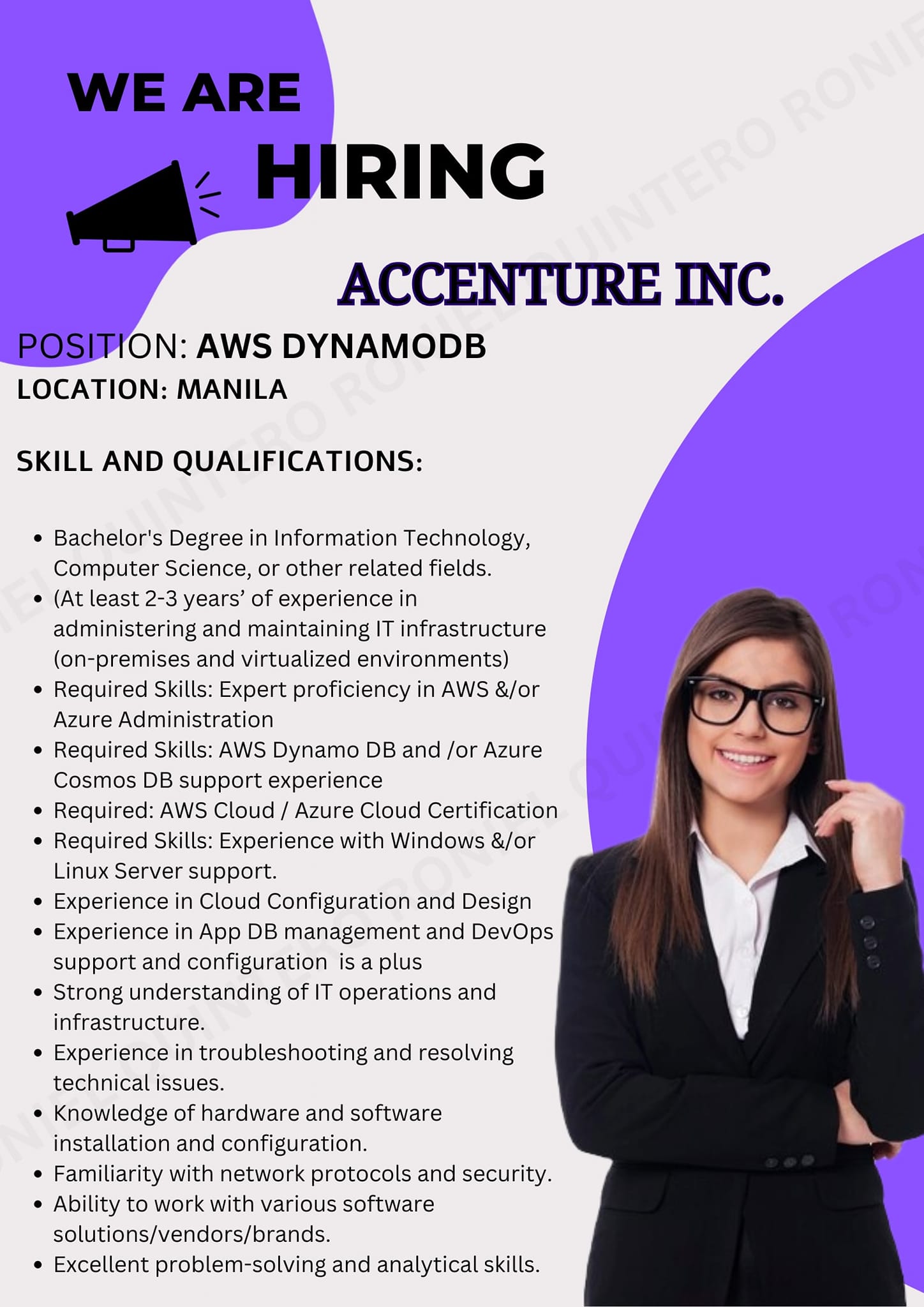 IT and BPO Career Opportunities in the Philippines | ‼️ Accenture IS ...