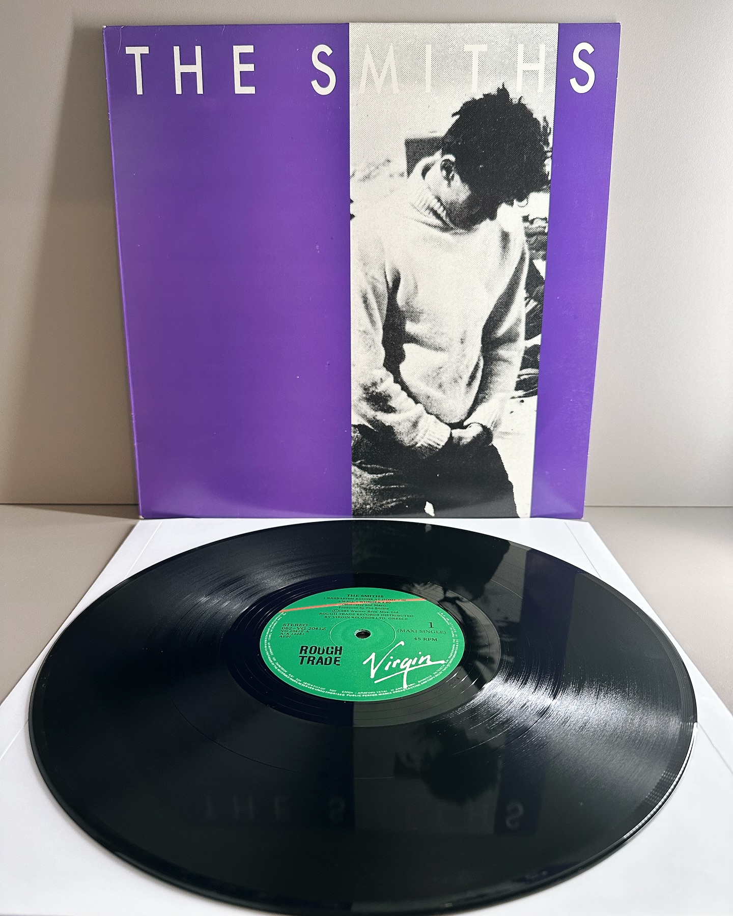 NEW IN: 💛🩵💛 The Smiths - Barbarism Begins At Home 🇩🇪 German