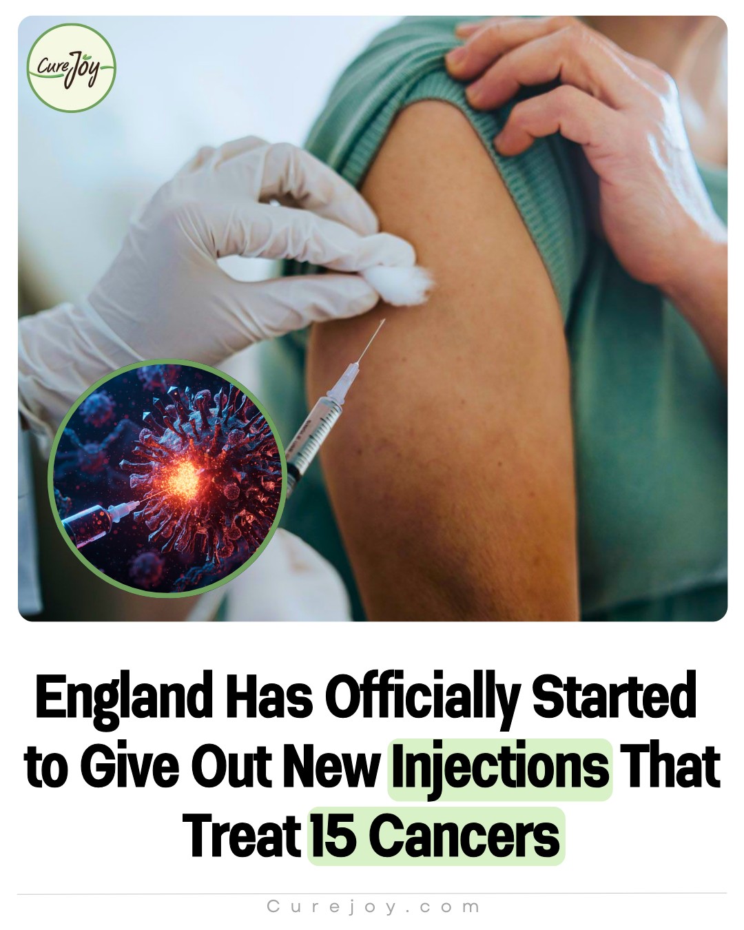 England's medical leap forward, new... - Curejoy Inspirations | Facebook