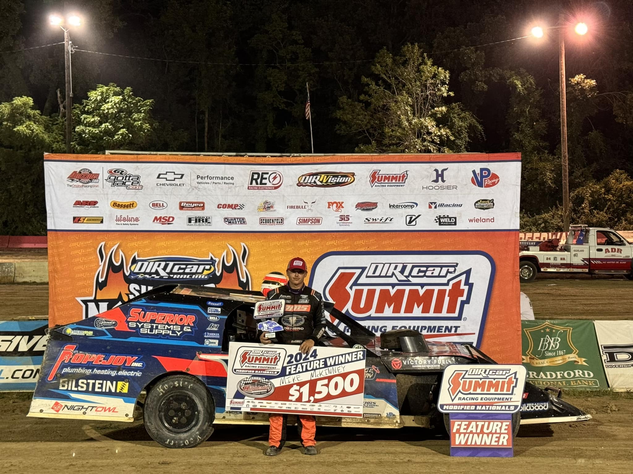 Highland - Your winner in tonight’s Summit Modified Nationals Feature ...