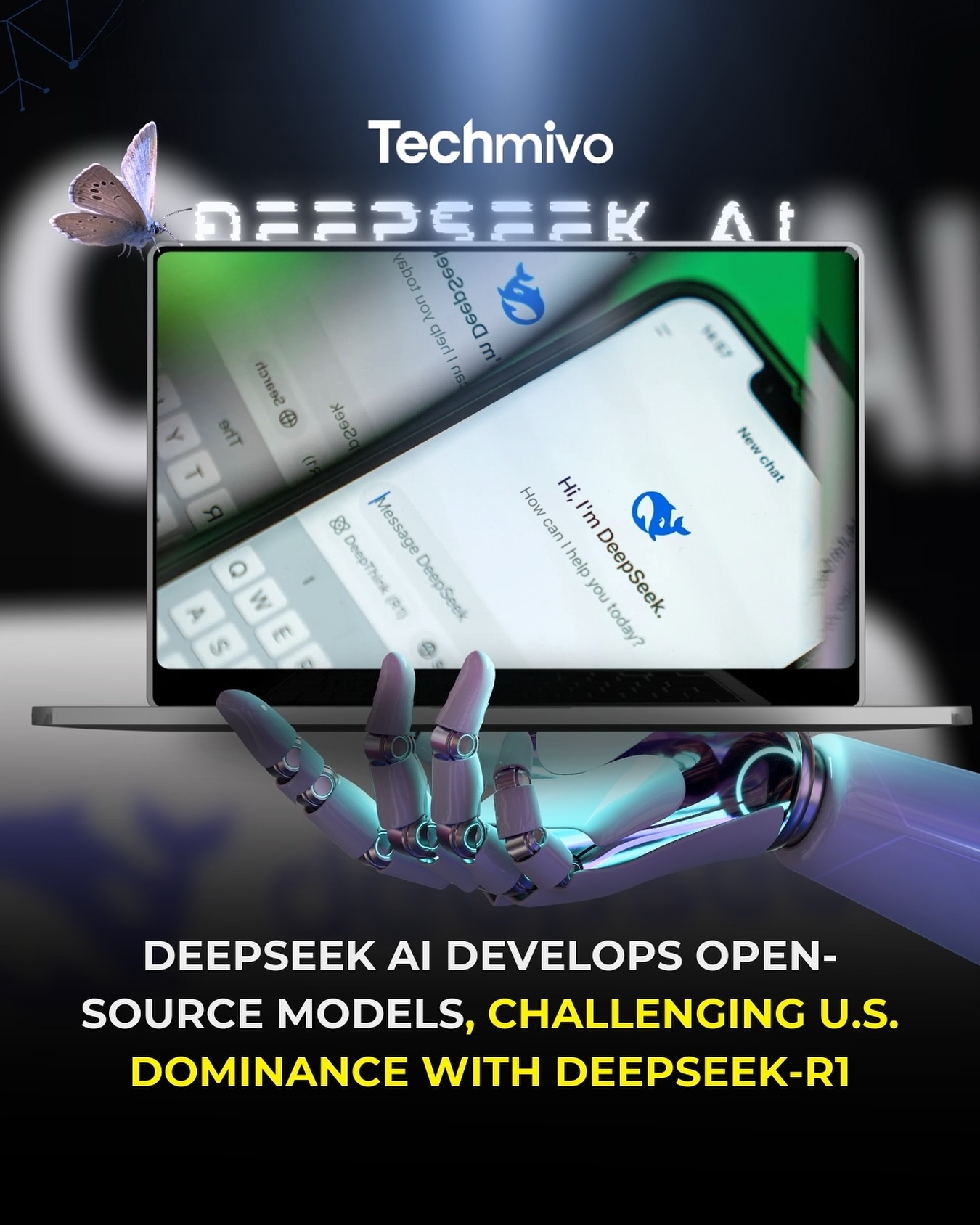 admivo_blogs - DeepSeek AI is making waves in the AI world! 🌍🚀 With its ...