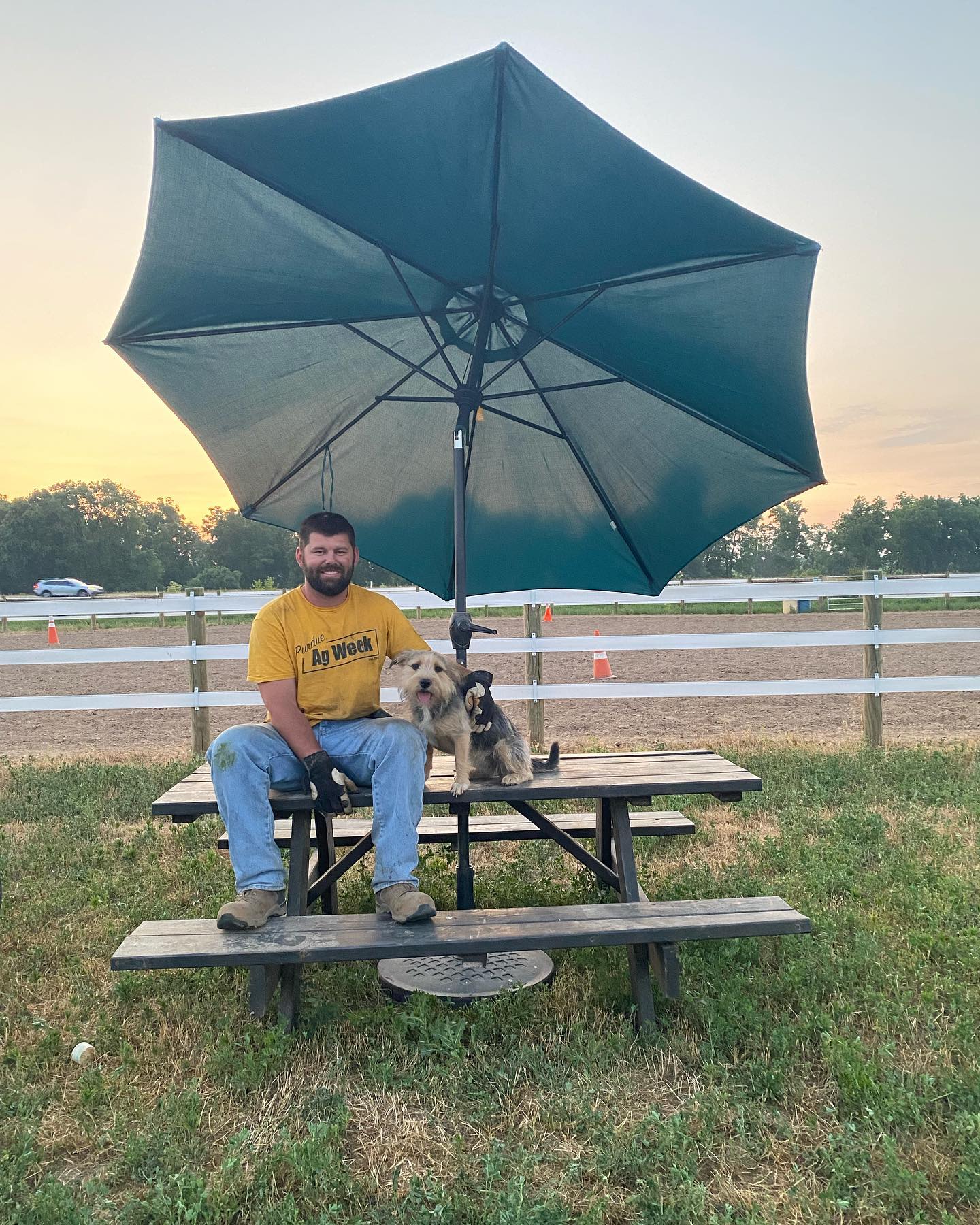 attach patio umbrella through picnic table Base Heavy Duty Steel Outdoor Umbrella Base, Universal Umbrella Mount Clamp for Decks, Patios, Docks, Pontoons, Tables (1) : Patio, Lawn & Garden measuring 72 W x 62.4 D x 29.6 H Securing umbrellas under picnic tables