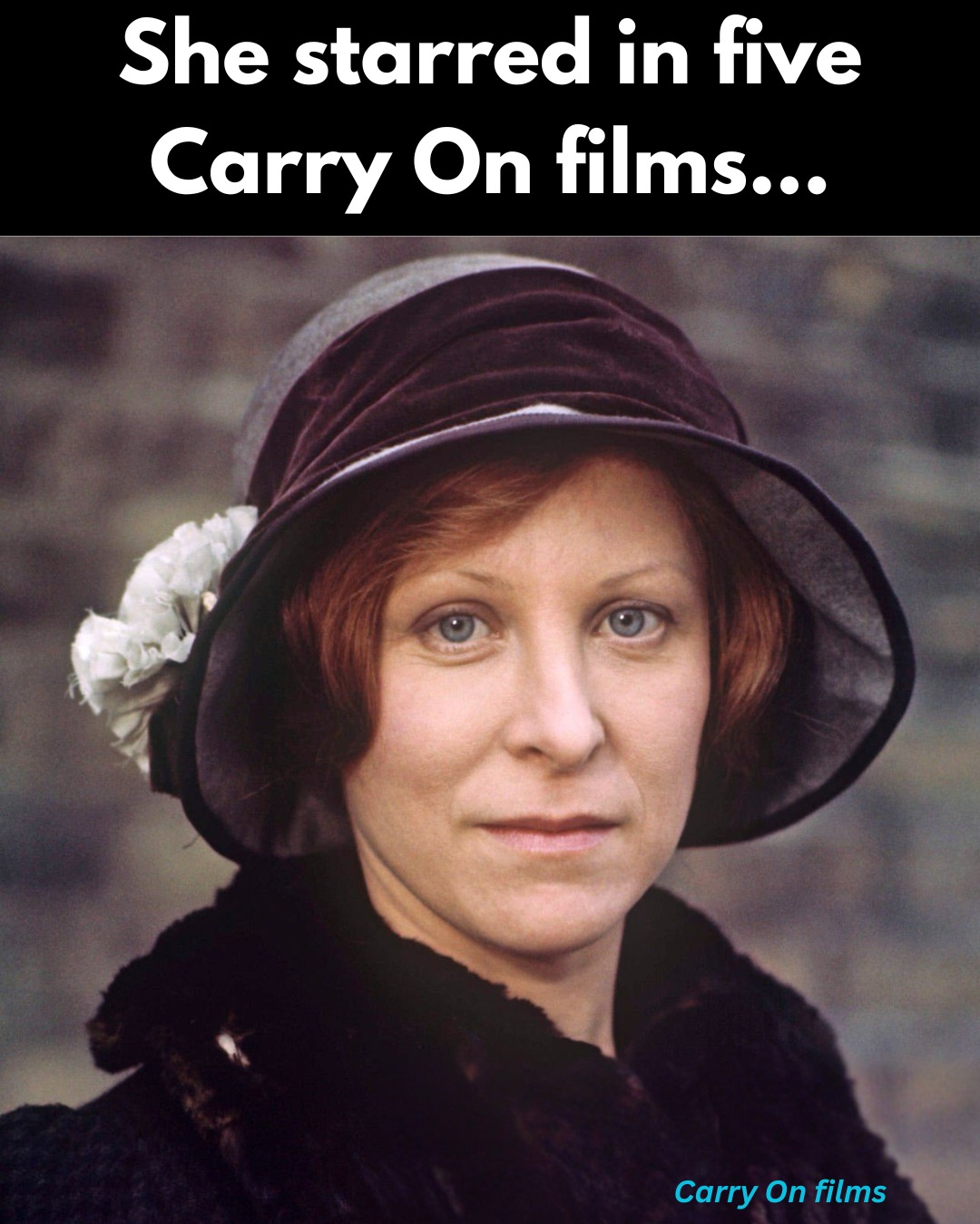Carry On Films - She’s now 83 — do you know who it is? | Facebook